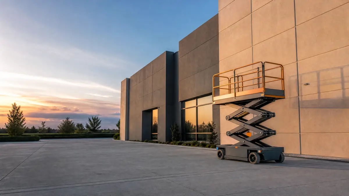Aerial Lifts jobsite access in Columbia